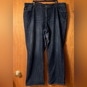 CJ Banks Women's Dark Blue Jeans 20W